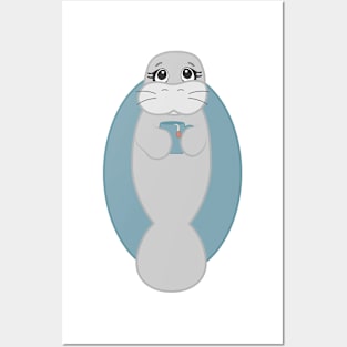 Manatee (manaTEA) Posters and Art